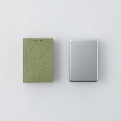 THE LUNCH BOX 375ml シンプルなアルミ製の弁当箱 保存容器