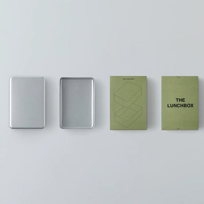 THE LUNCH BOX 375ml シンプルなアルミ製の弁当箱 保存容器