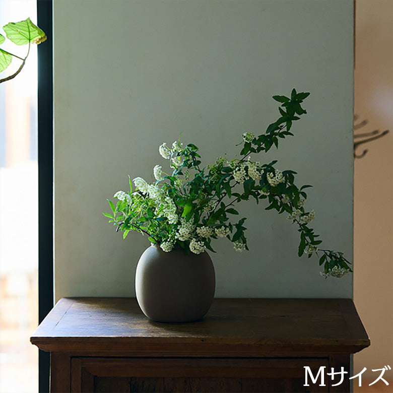 TOBE tsubo 砥部焼の花瓶 丸 S/M/L