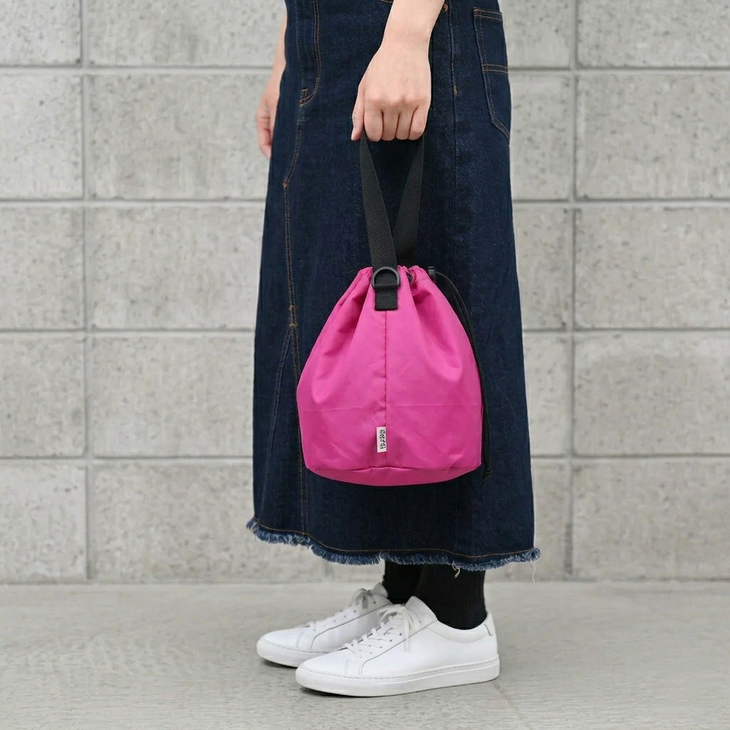 TO＆FRO 軽量 巾着ショルダーバッグ DRAWSTRING SHOULDER