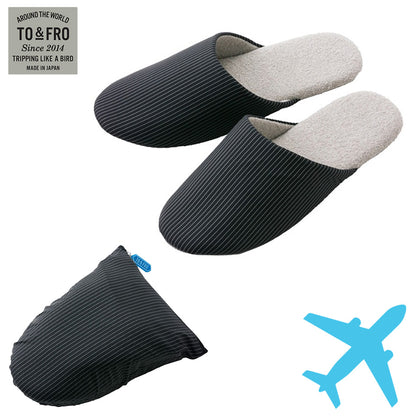 TO＆FRO トラベル スリッパ 携帯用 旅行 軽量