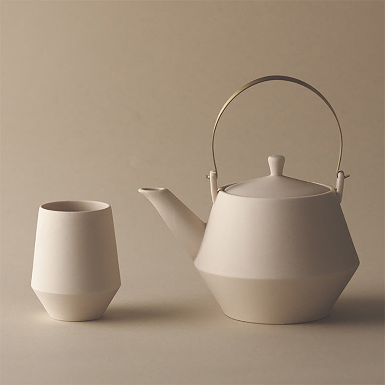 湯呑み コップ Frustum 晋山窯ヤマツ おしゃれ シンプル 茶器 美濃焼
