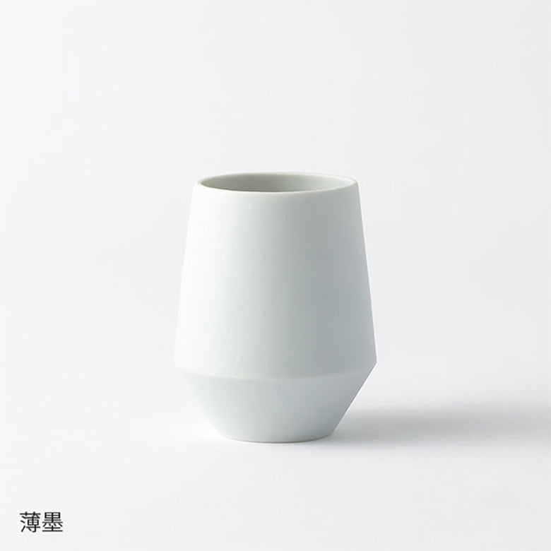 湯呑み コップ Frustum 晋山窯ヤマツ おしゃれ シンプル 茶器 美濃焼